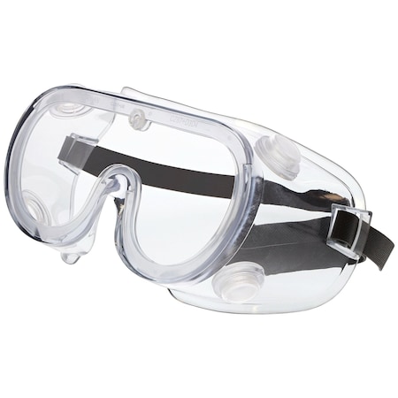 Mcr Safety Safety Goggles, Clear Lens, Uncoated, Indirect Vent, PVC Frame, 22 Series, 36 PK 2230R